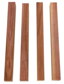 Plumwood steamed Irish Flute Blank